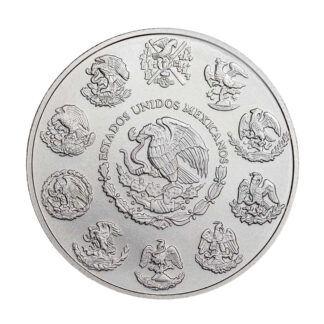 Срібна монета 1oz Mexican Libertad 2024 року