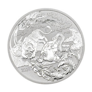 Срібна монета $1 Міфи та Легенди Австралії: Чотири Вартові 1oz 2024