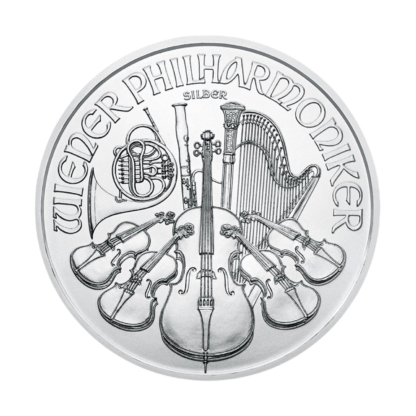 Срібна монета 1,5€ Віденська Філармонія 1oz 2025 Австрія