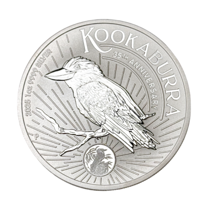 Срібна монета 1$ Кукабарра Австралія 1oz 2025 року