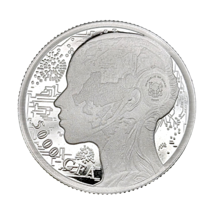 Срібна монета ₣5000 AI «Штучний Інтелект» 1oz 2023 Чад