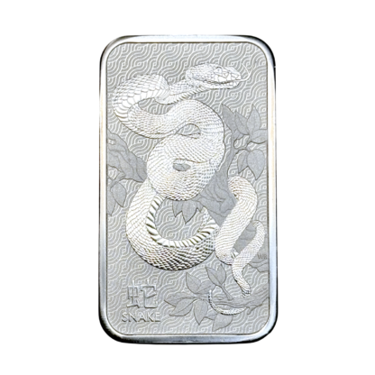 Серебряная монета 1$ Год Змеи 1oz 2025 Австралия