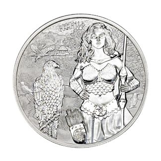 Серебряная монета 5 mark Valkyries «Arnhild» 1oz 2025 Германия