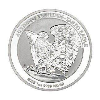 Серебряная монета $1 Клинохвостый орел 1oz 2025 Австралия