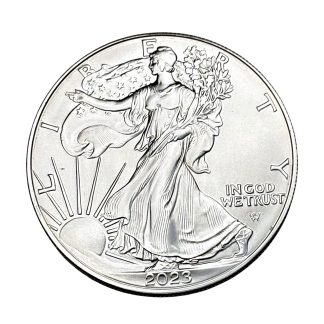 Серебряная монета 1$ Liberty, American Eagle 1oz 2023