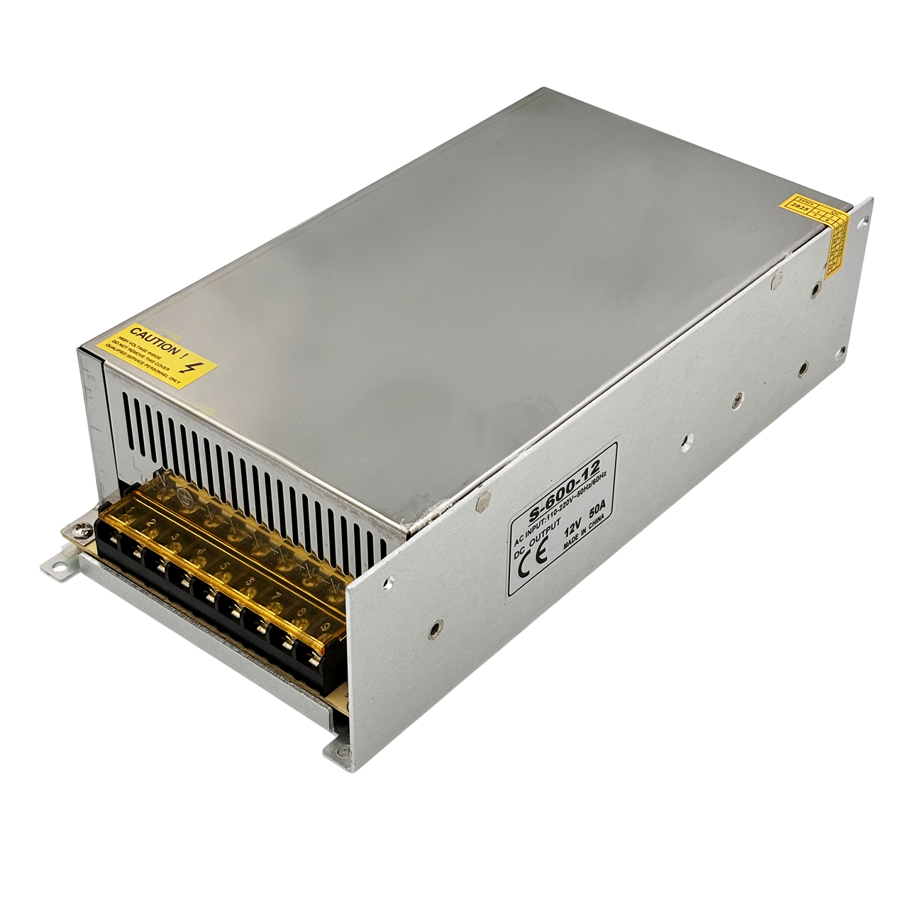 Импульсный блок питания 12V 50A 600Вт – конвертер 220V/110V