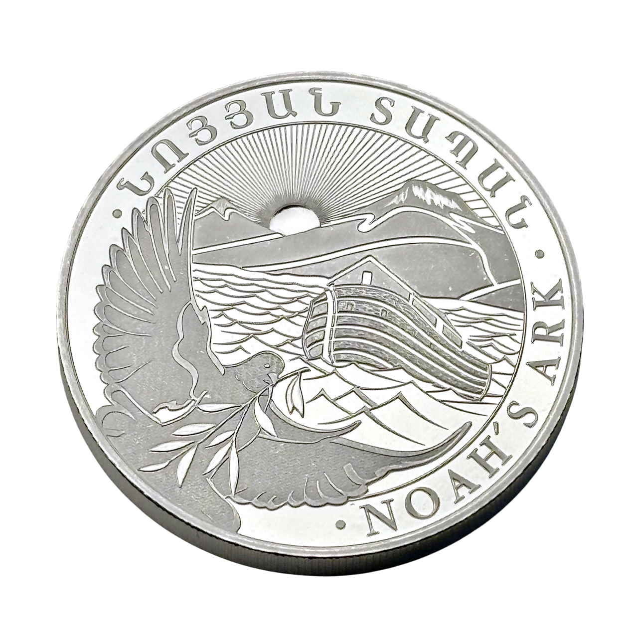 Серебряная монета 500֏ Ноев ковчег 1oz 2025 Армения