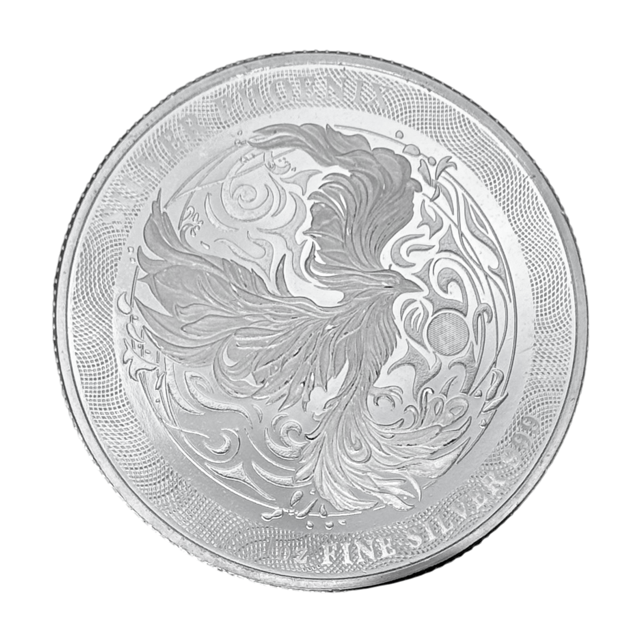Серебряная монета 2$ Феникс 1oz 2025 Ниуэ