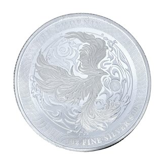 Серебряная монета 2$ Феникс 1oz 2025 Ниуэ