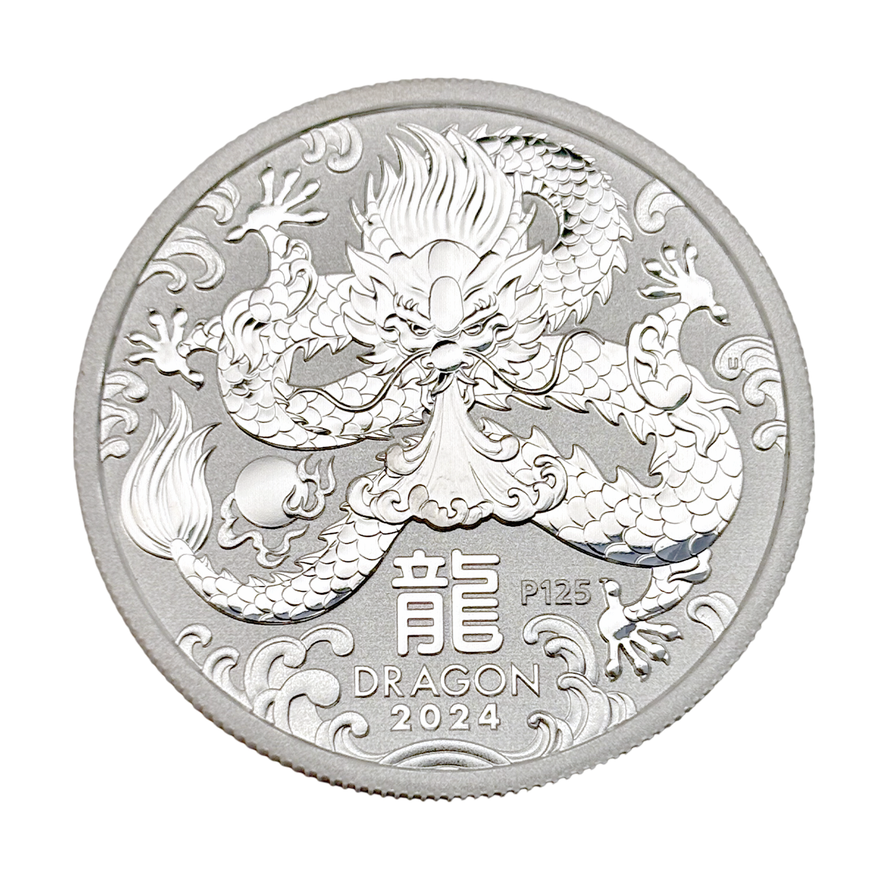 Срібна монета 50¢ Рік Дракона 1/2oz 2024 Австралія