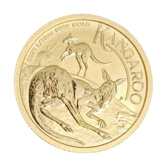 Золота монета 15$ Кенгуру 1/10 oz 2025 Австралія
