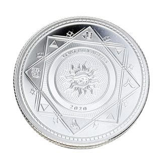 Серебряная монета 5$ Vivat Humanitas 1oz 2020 Токелау