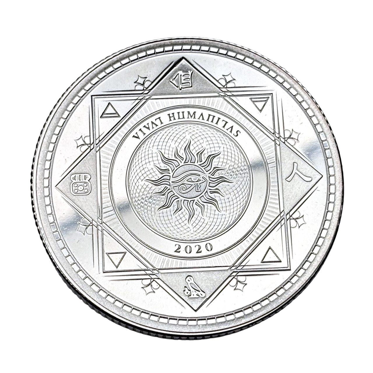 Серебряная монета 5$ Vivat Humanitas 1oz 2020 Токелау