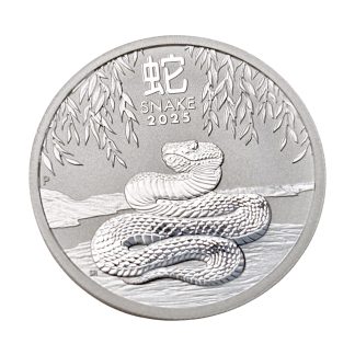 Серебряная монета 50¢ Год Змеи 1/2 oz 2025 Австралия
