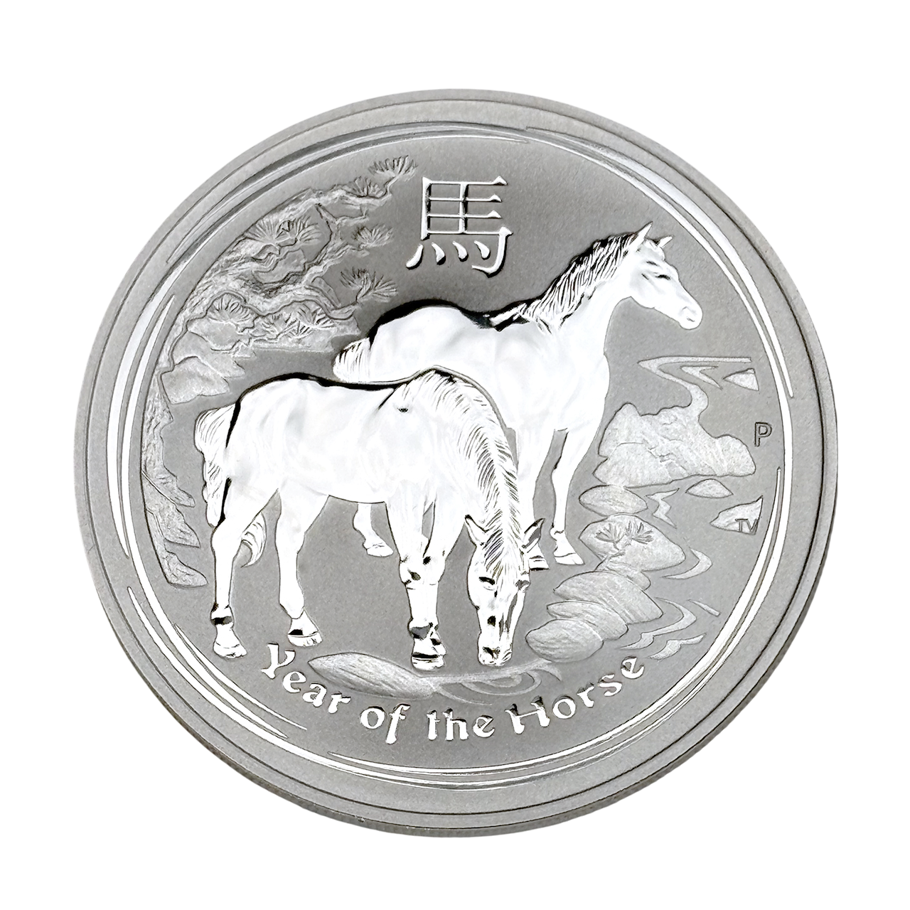 Срібна монета 1$ Рік Коня 1oz 2014 Австралія