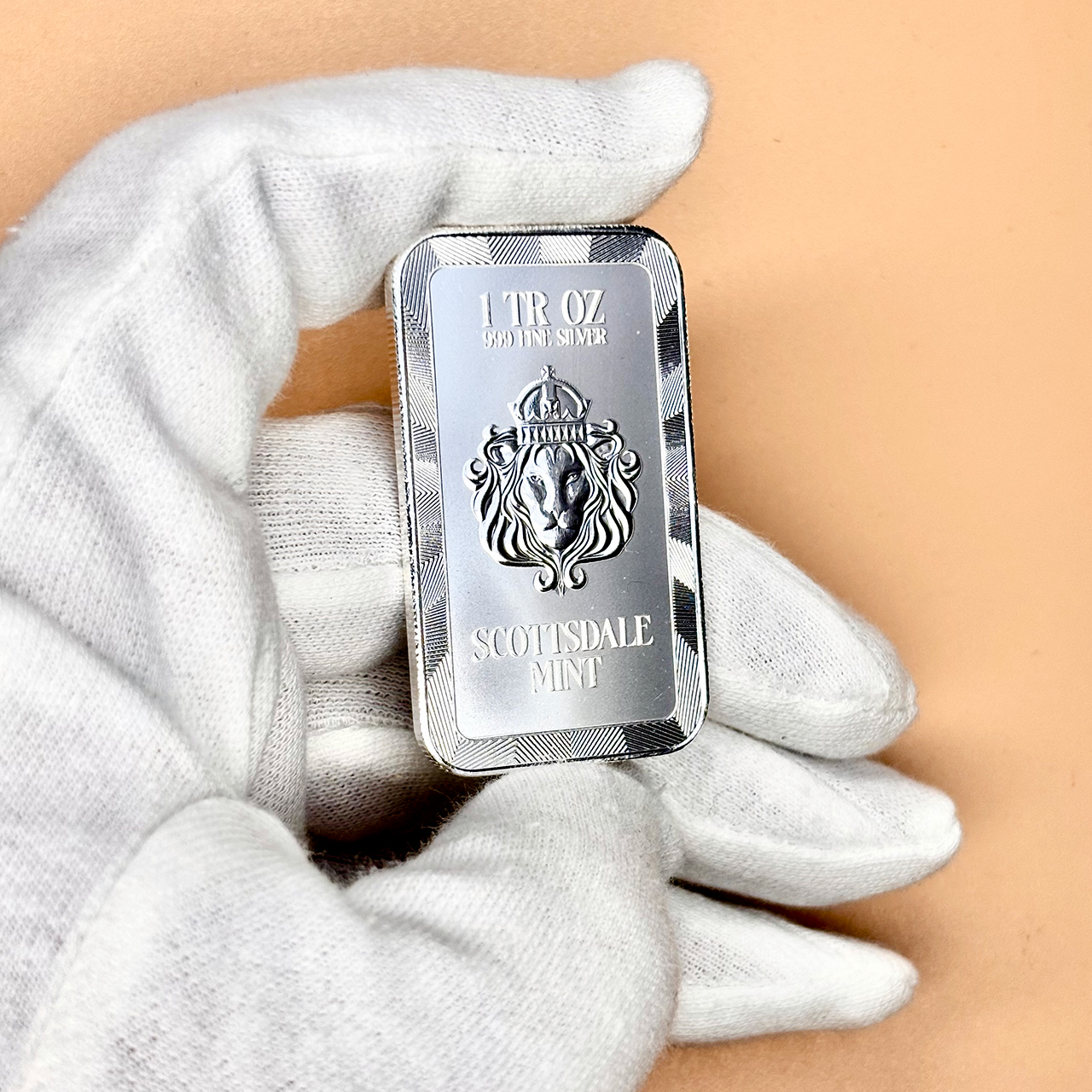 Цветной серебряный слиток Patriotic Bald Eagle 1oz США
