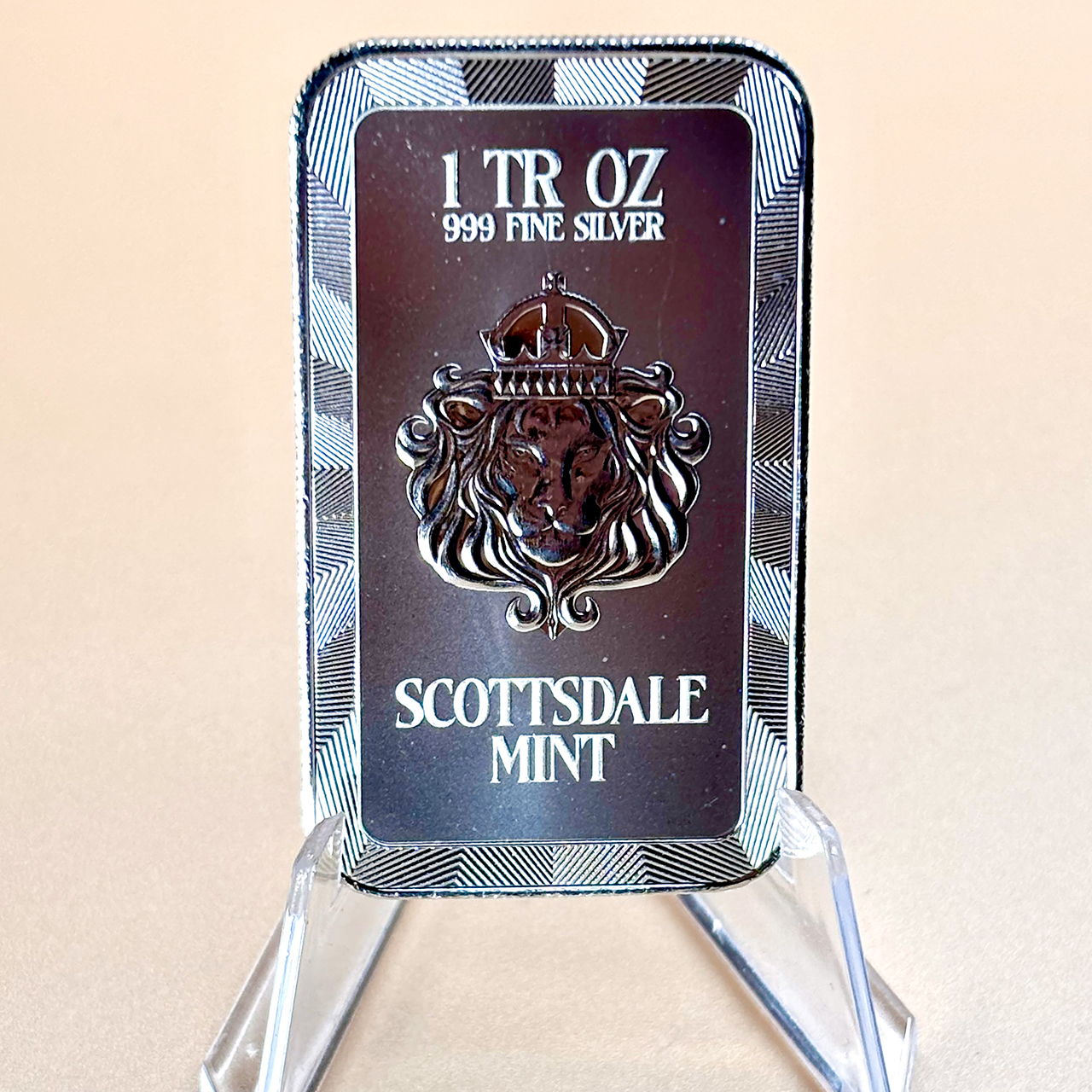 Цветной серебряный слиток Patriotic Bald Eagle 1oz США