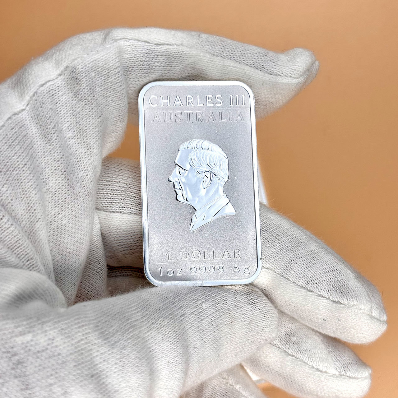 Серебряная монета 1$ Прямоугольный Дракон 1oz 2025 Австралия