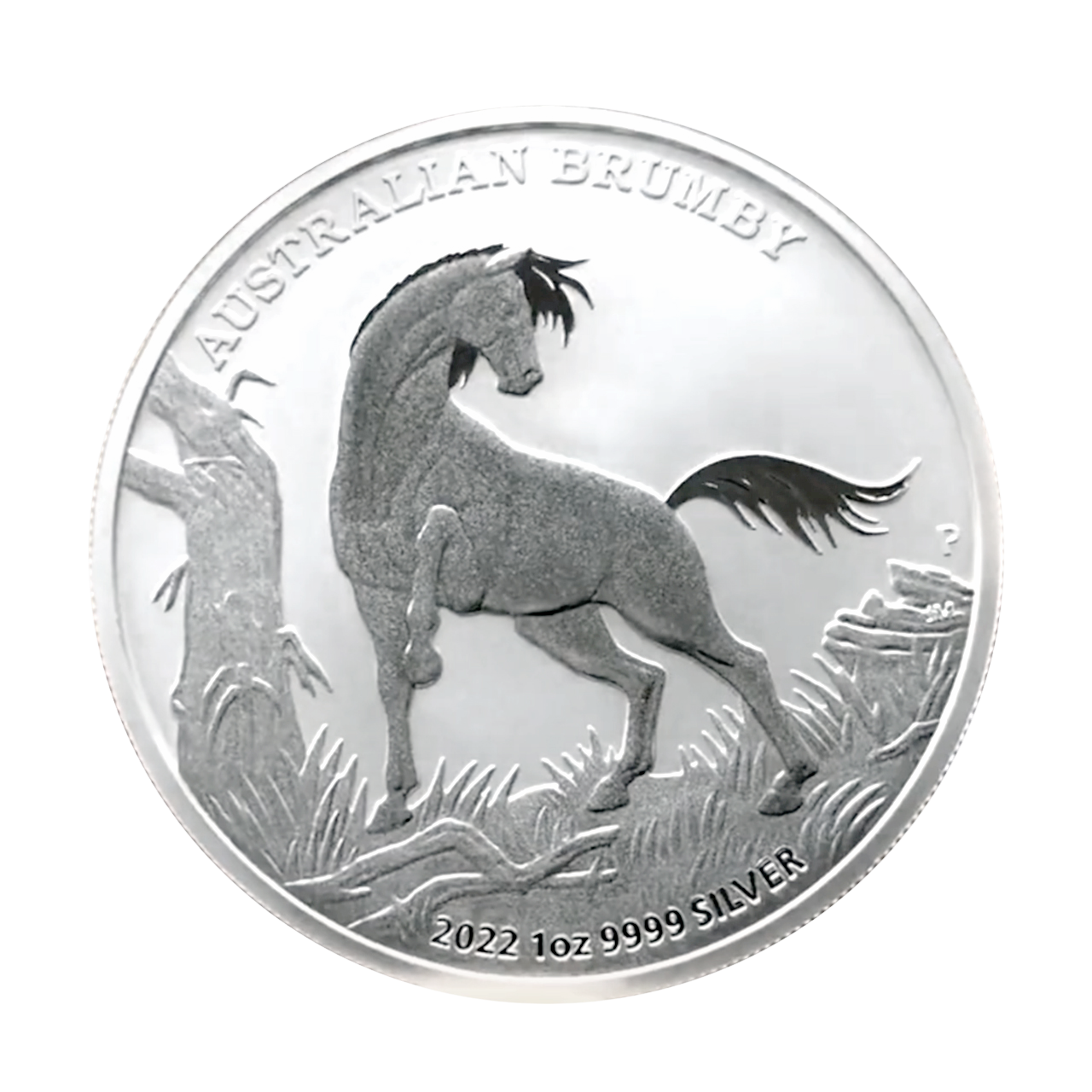 Серебряная монета 1$ Australian Brumby 1oz 2022 Австралия