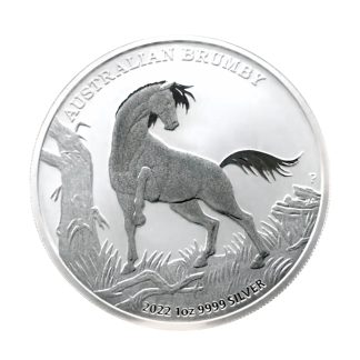 Серебряная монета 1$ Australian Brumby 1oz 2022 Австралия