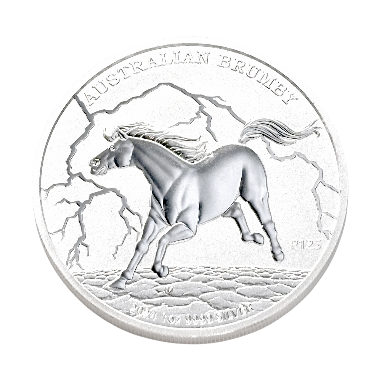 Серебряная монета 1$ Australian Brumby 1oz 2024 Австралия