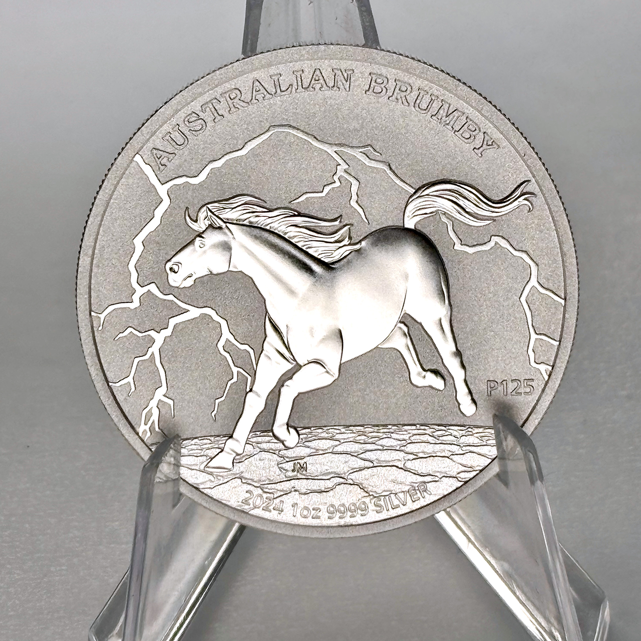 Серебряная монета 1$ Australian Brumby 1oz 2024 Австралия