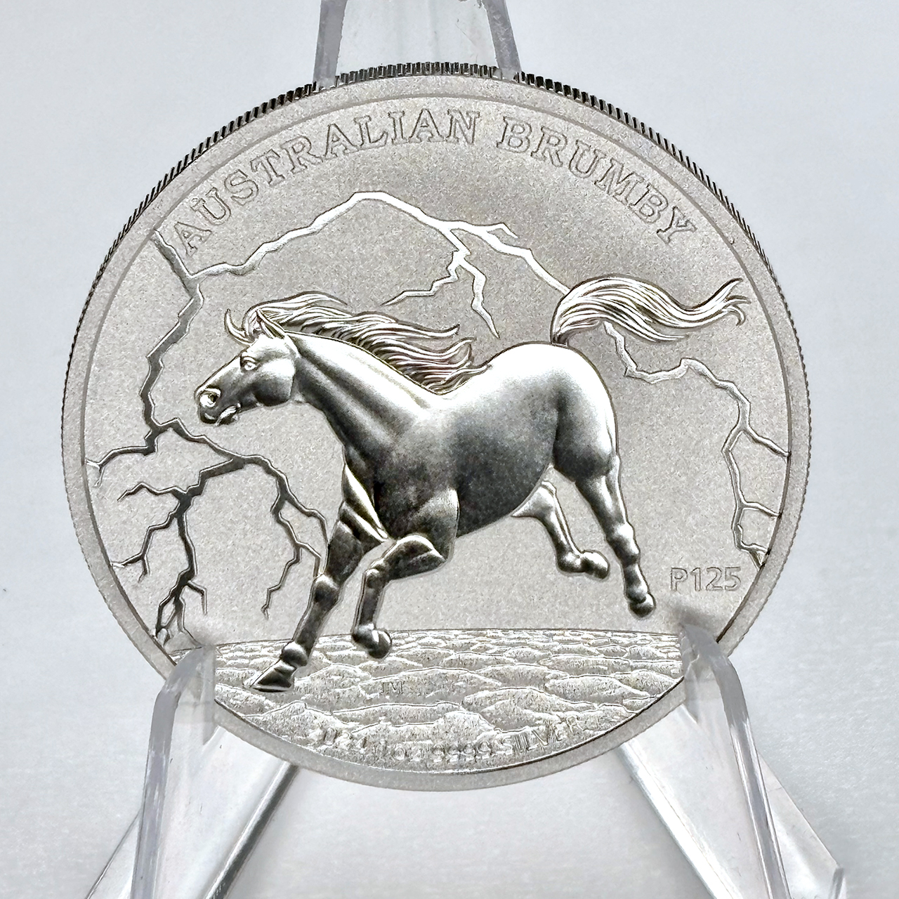 Серебряная монета 1$ Australian Brumby 1oz 2024 Австралия