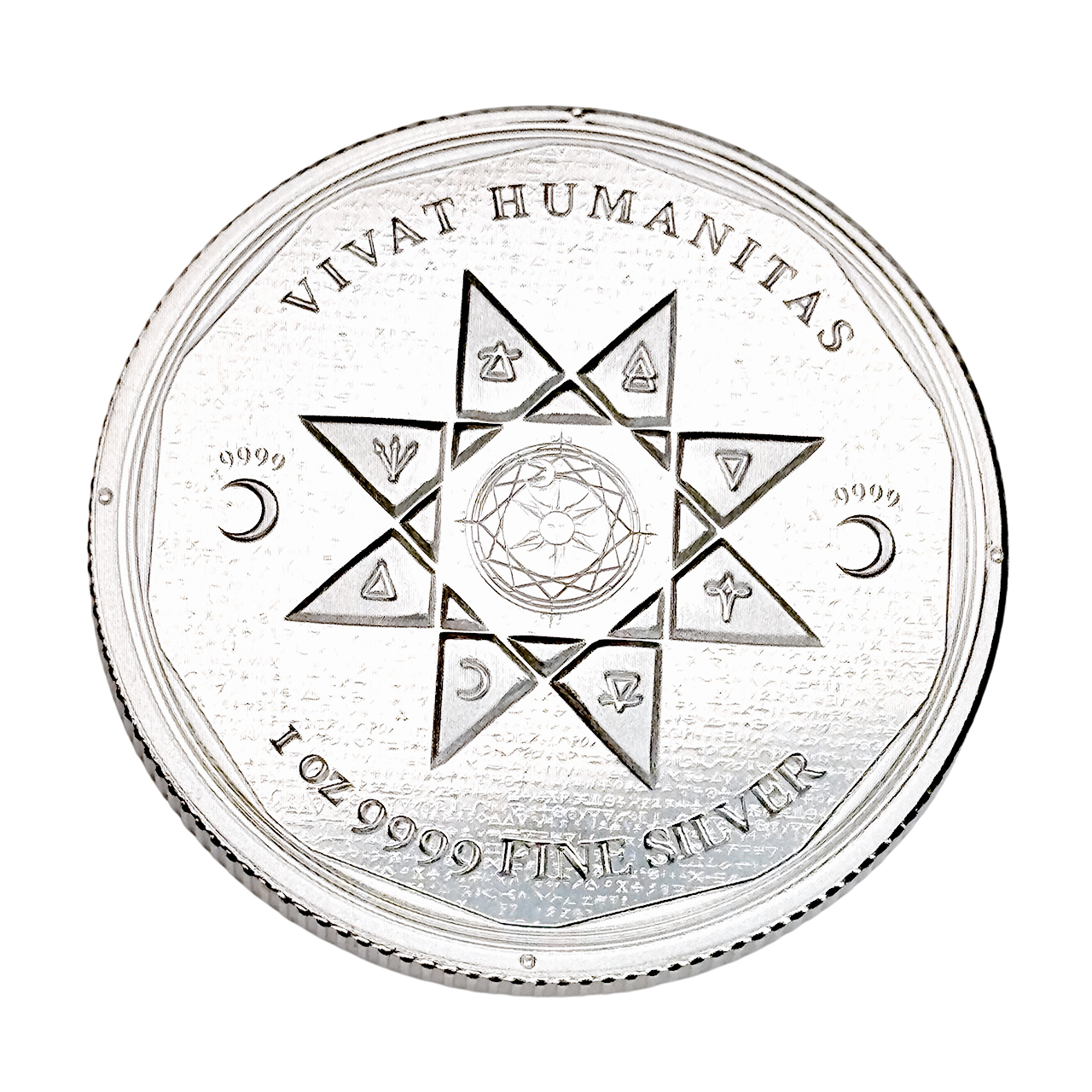 Серебряная монета 5$ Vivat Humanitas 1oz 2022 Токелау