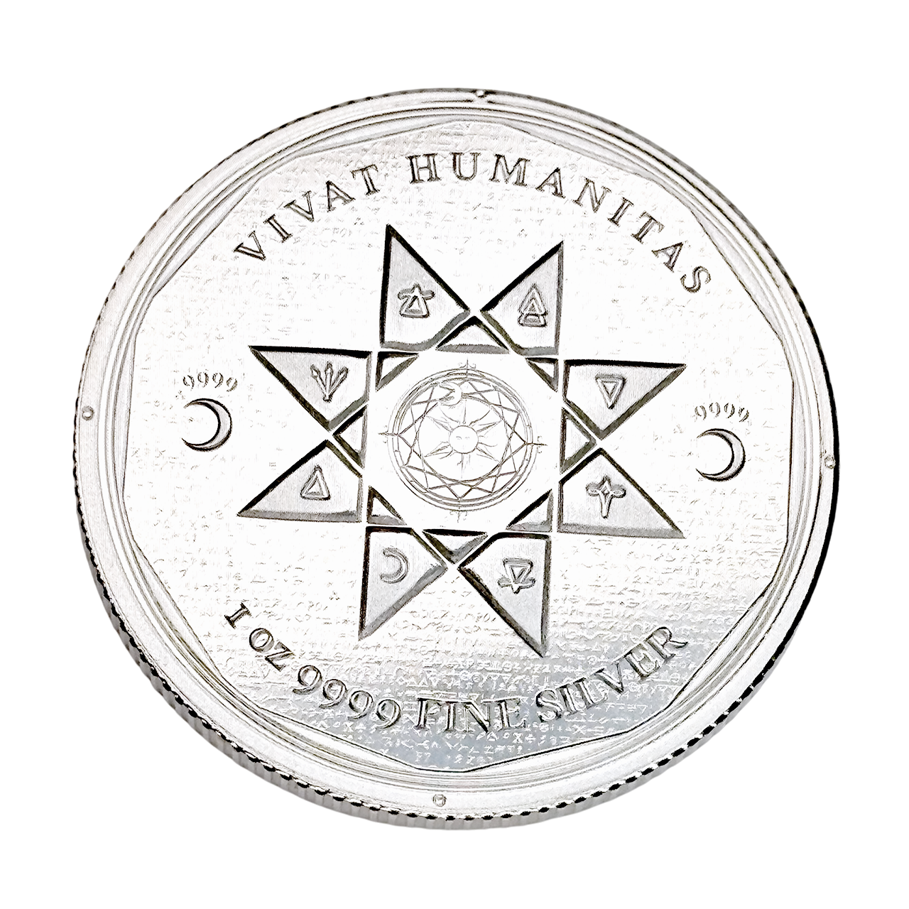 Серебряная монета 5$ Vivat Humanitas 1oz 2022 Токелау