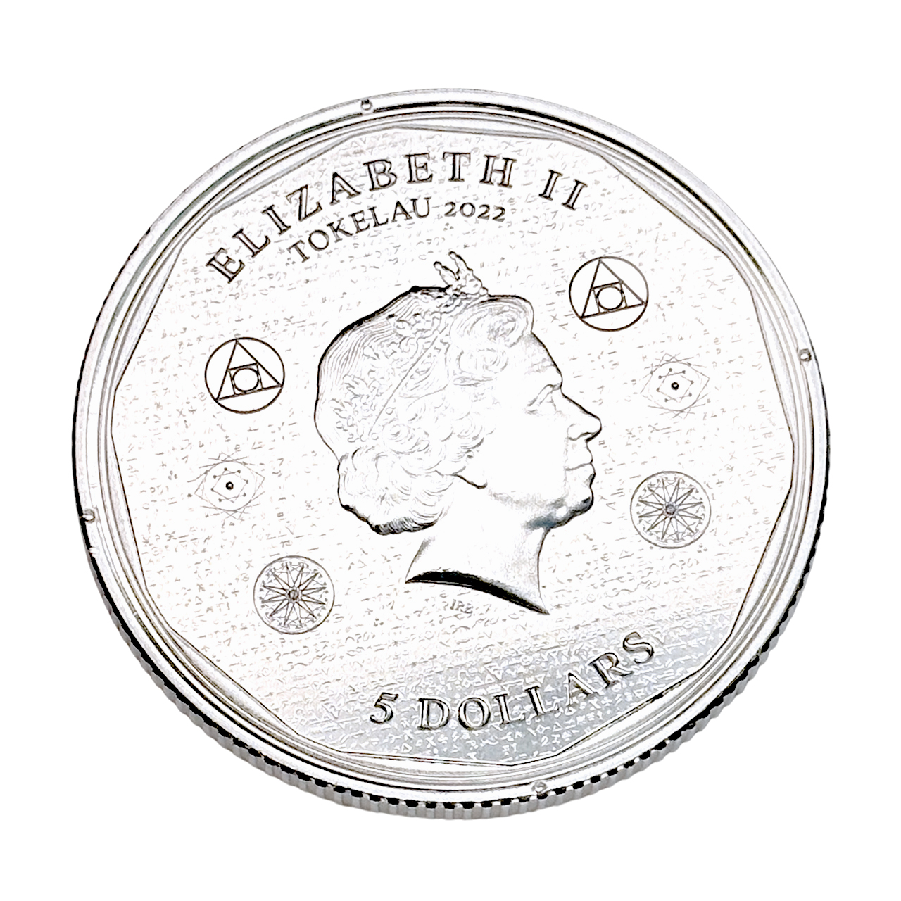 Серебряная монета 5$ Vivat Humanitas 1oz 2022 Токелау