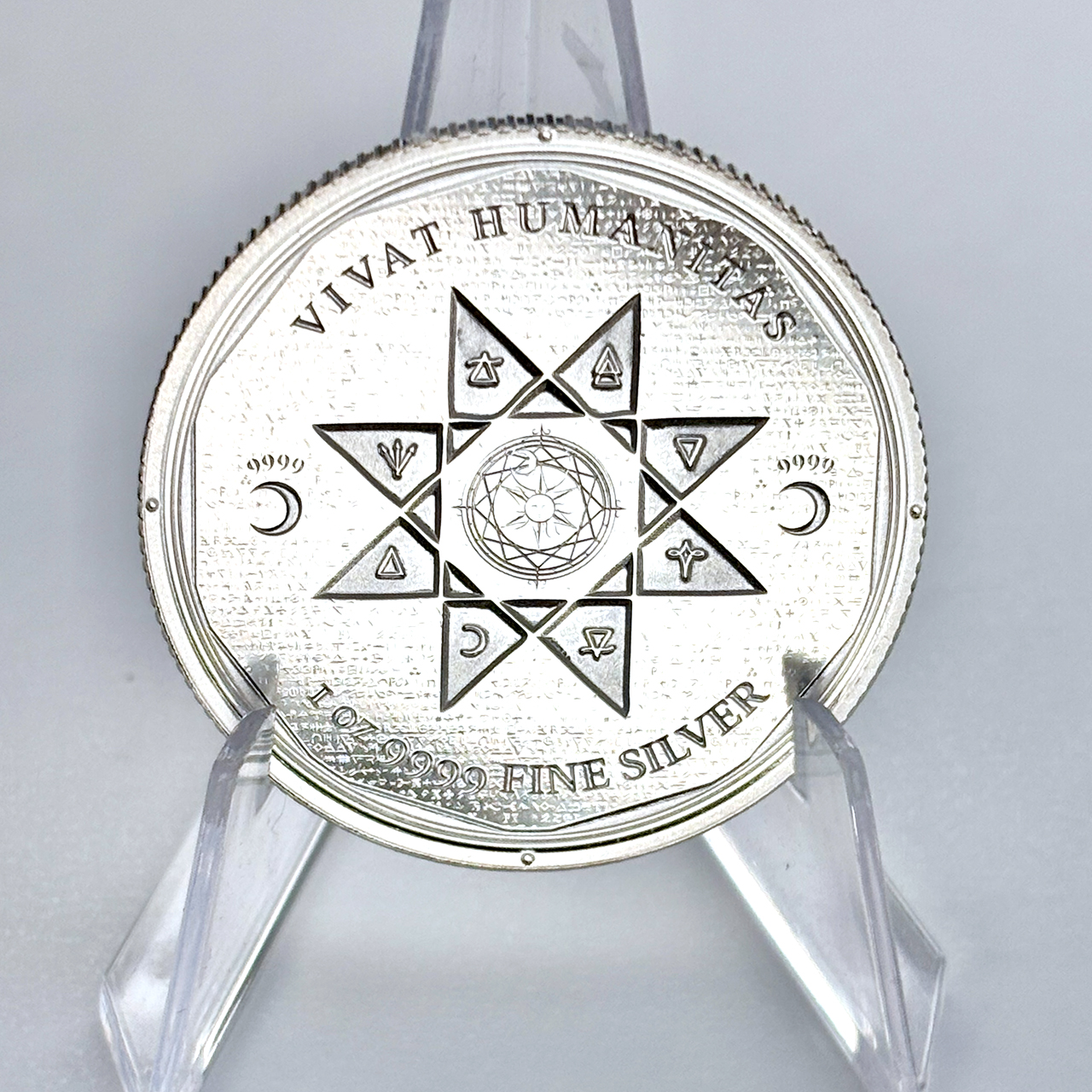 Серебряная монета 5$ Vivat Humanitas 1oz 2022 Токелау