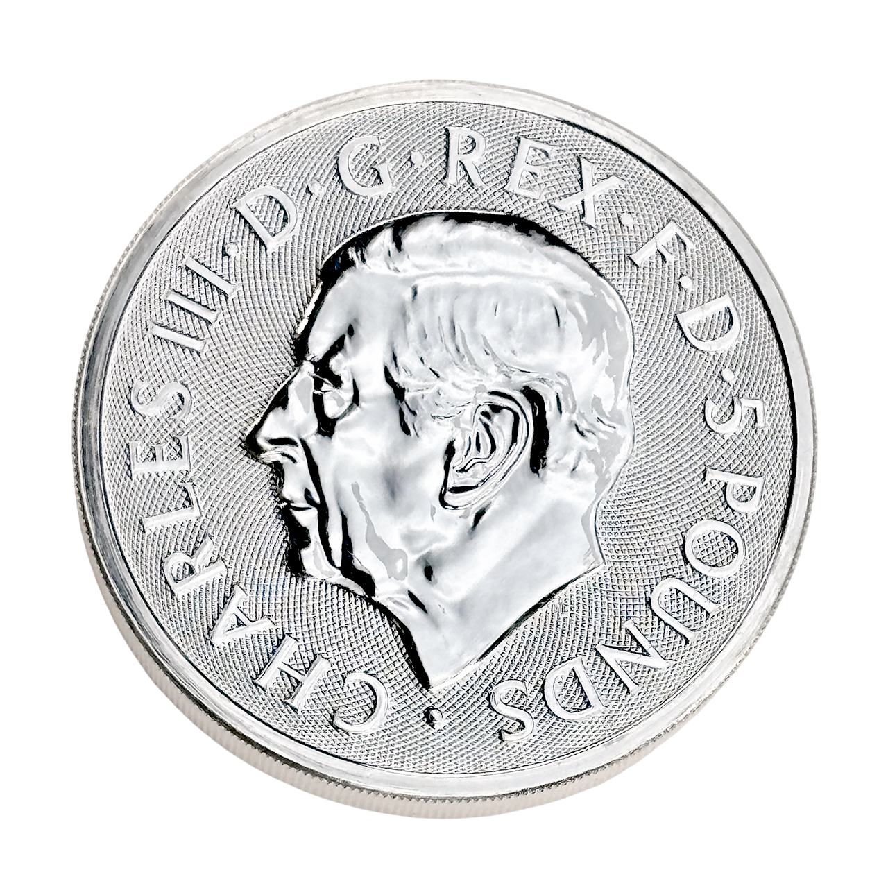 Серебряная монета 5£ Queen’s Panther 2oz 2025 Великобритания