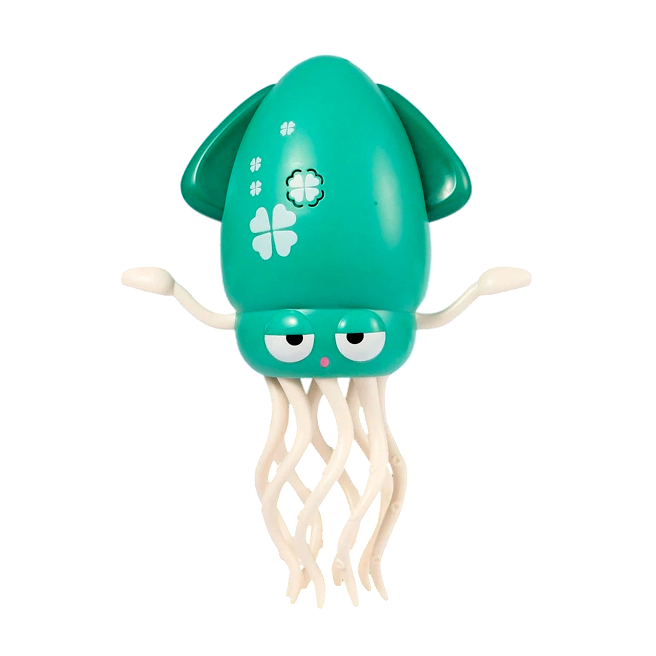 Танцующий робот-осьминог Dancing Squid 2025, зеленый