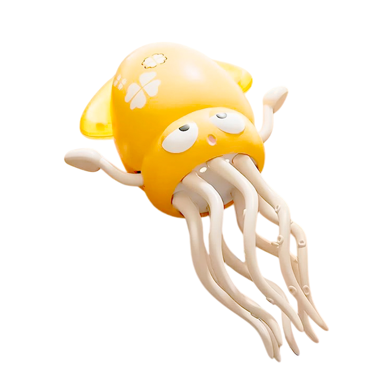 Танцюючий робот-восьминіг Dancing Squid 2025, жовтий