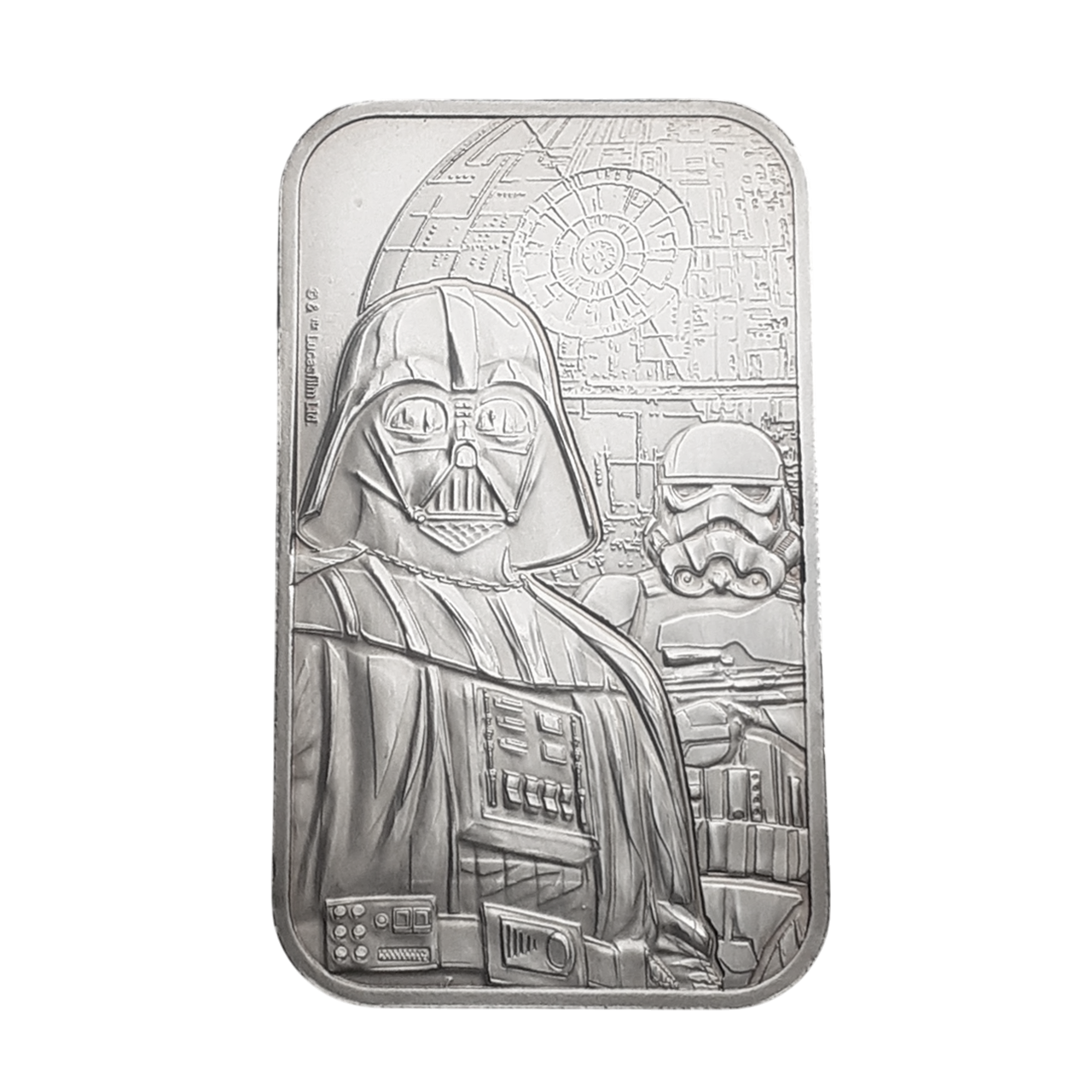 Серебряный слиток Star Wars™ Dark Side 1oz 2024 Великобритания