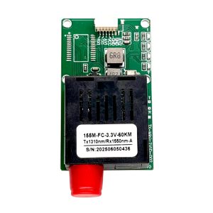 Оптоволоконний передавач для FPV дронів TX 155M-FC-3.3V на 60 км