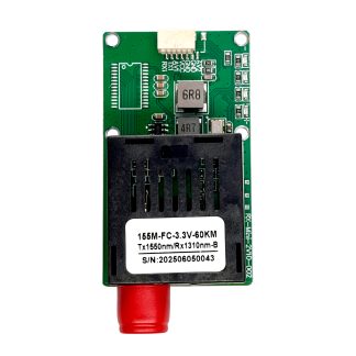Оптоволоконный приемник для FPV дронов RX 155M-FC-3.3V на 60 км