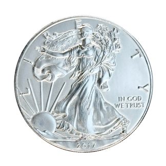Серебряная монета 1$ Liberty, American Eagle 1oz 2017 США