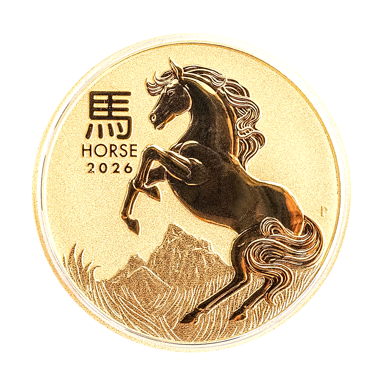 Золотая монета 15$ Год Лошади 1/10 oz 2026 Австралия