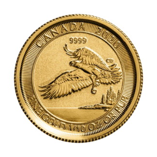 Золота монета 5$ «Канадський орел» 2020 - 1/10 oz