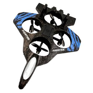 Дрон-винищувач для дітей Fighter Plane RC 4X 2.4GHz – Синій
