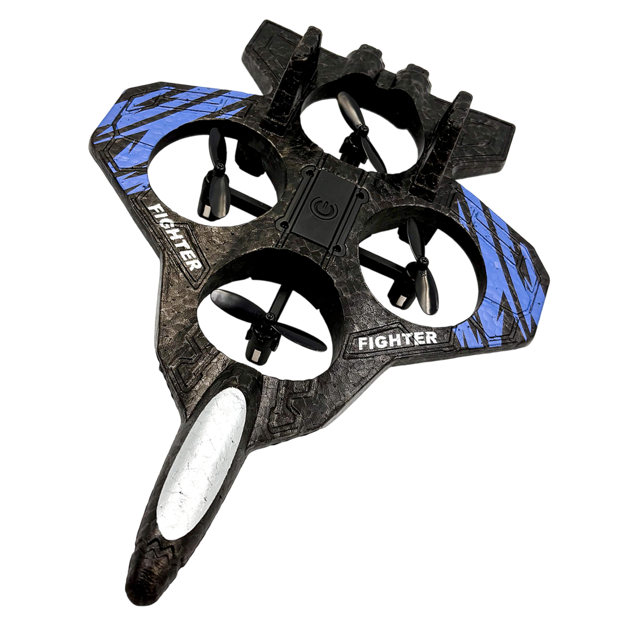 Дрон-истребитель для детей Fighter Plane RC 4X 2.4GHz – Синий