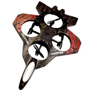 Дрон-винищувач для дітей Fighter Plane RC 4X 2.4GHz – Червоний