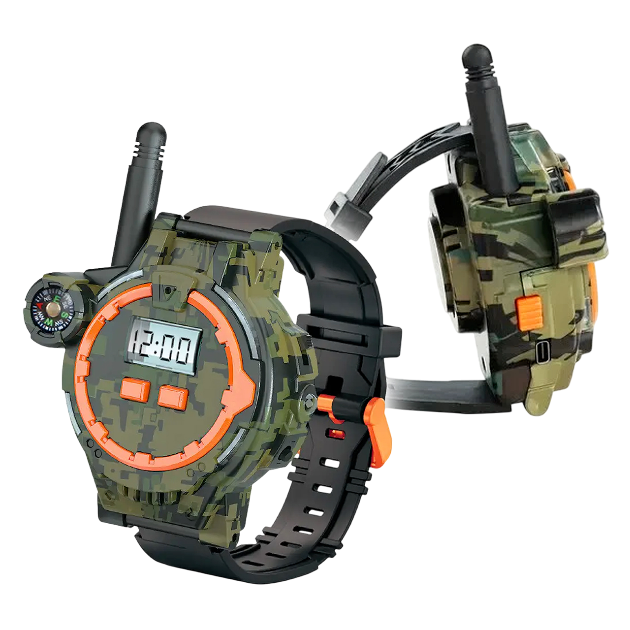 Аккумуляторная рация часы для детей Walkie Talkie 2шт