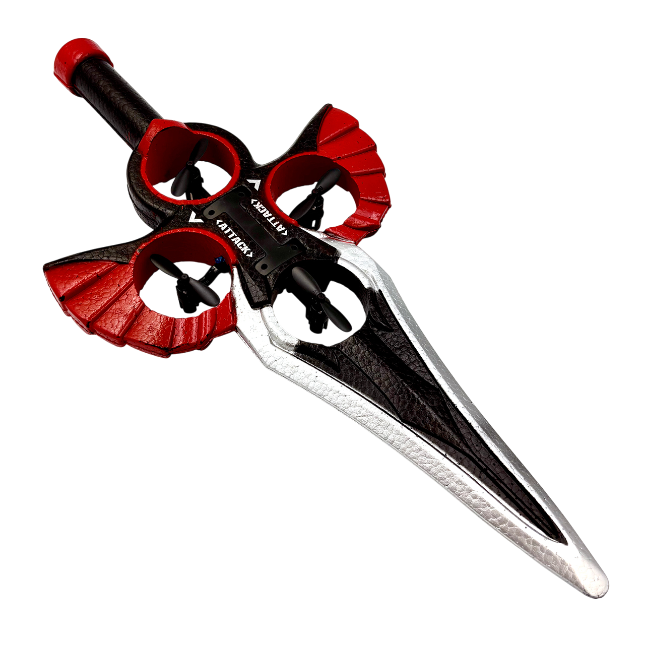 Радіокерований літаючий меч Flying Sword RC 2025 – Червоний