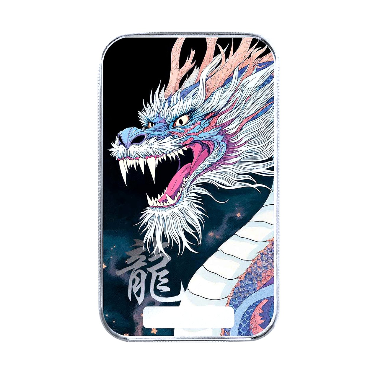 Цветной серебряный слиток Dragon Jìng 1oz 2025 США