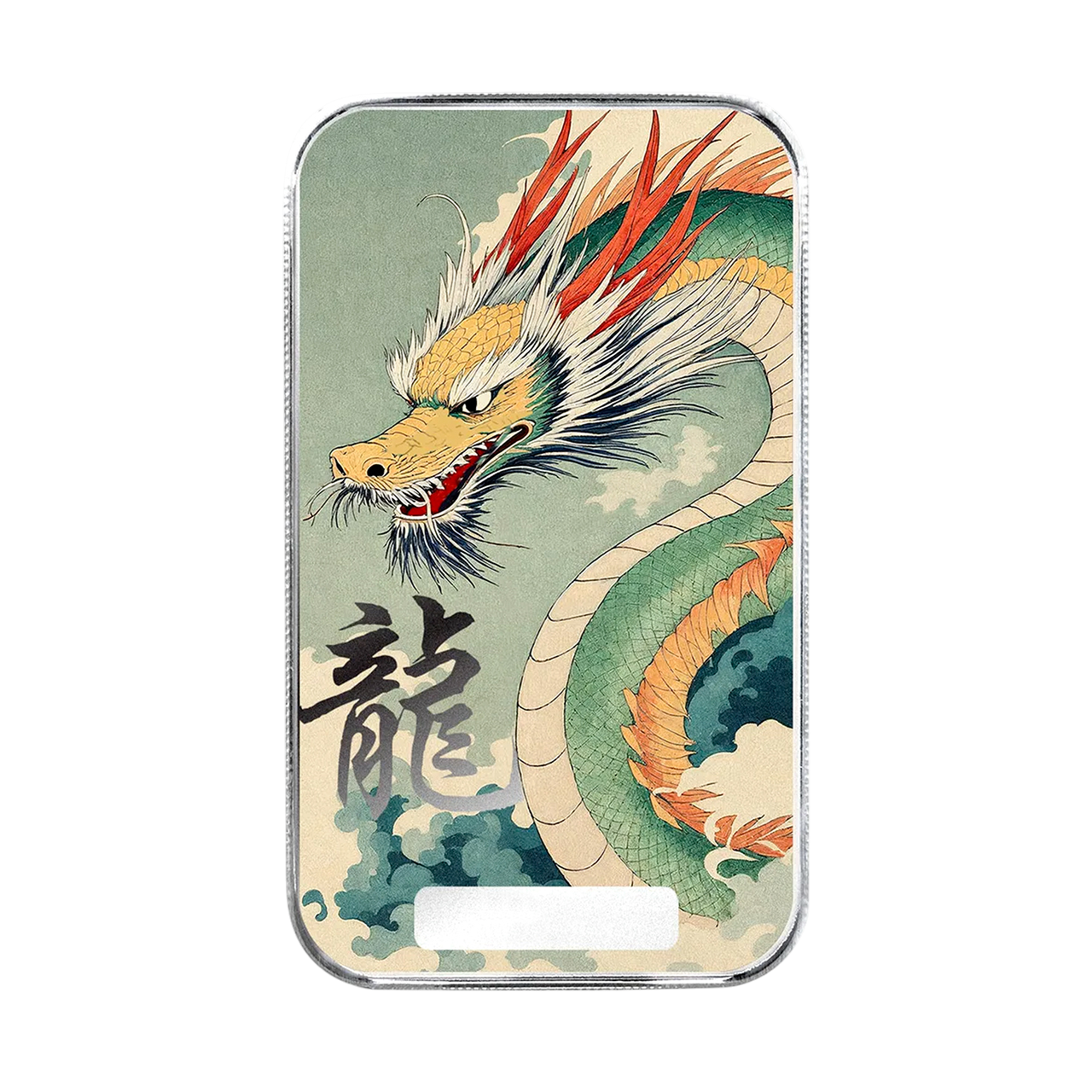 Цветной серебряный слиток Dragon Tiānyì 1oz 2025 США