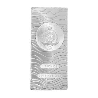 Серебряный слиток $2 Star Wars™ Mandalorian Beskar Bar 1oz 2022 Ниуэ