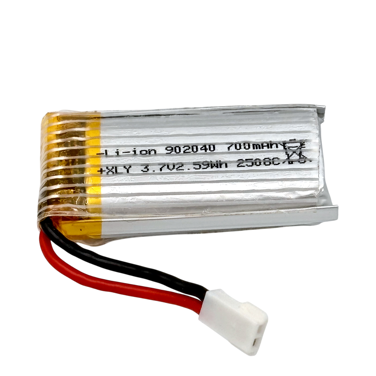 Акумулятор Li-Po 902040 3.7V 700mAh з роз’ємом JST-PH2.0