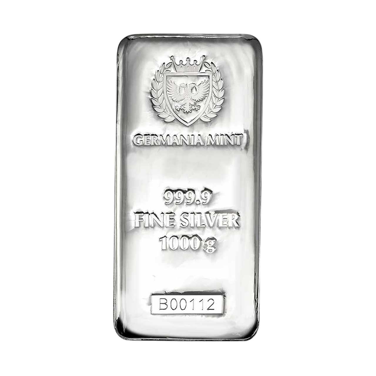Срібний злиток Germania Mint 1000гр Польща